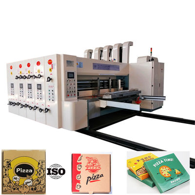 機械に自動Flexo箱の印刷の型抜きを作る高精度なピザ箱