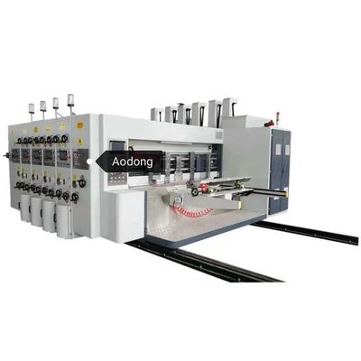 円滑な運用波形箱の生産ラインピザ箱の印字機