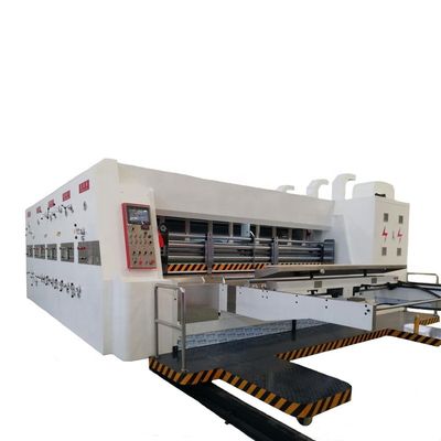 低雑音ボール紙のFlexoの印刷および型抜き機械