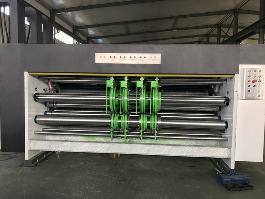 機械を作る自動380v波形のカートン箱を印刷するFlexo