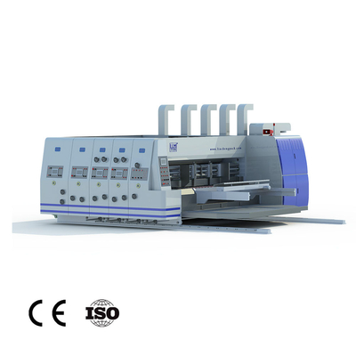 先端技術2600mm波形箱の印字機